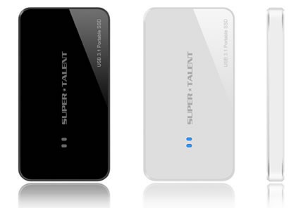 Объем накопителя Super Talent USB 3.1 Portable RAIDDrive — до 1 ТБ